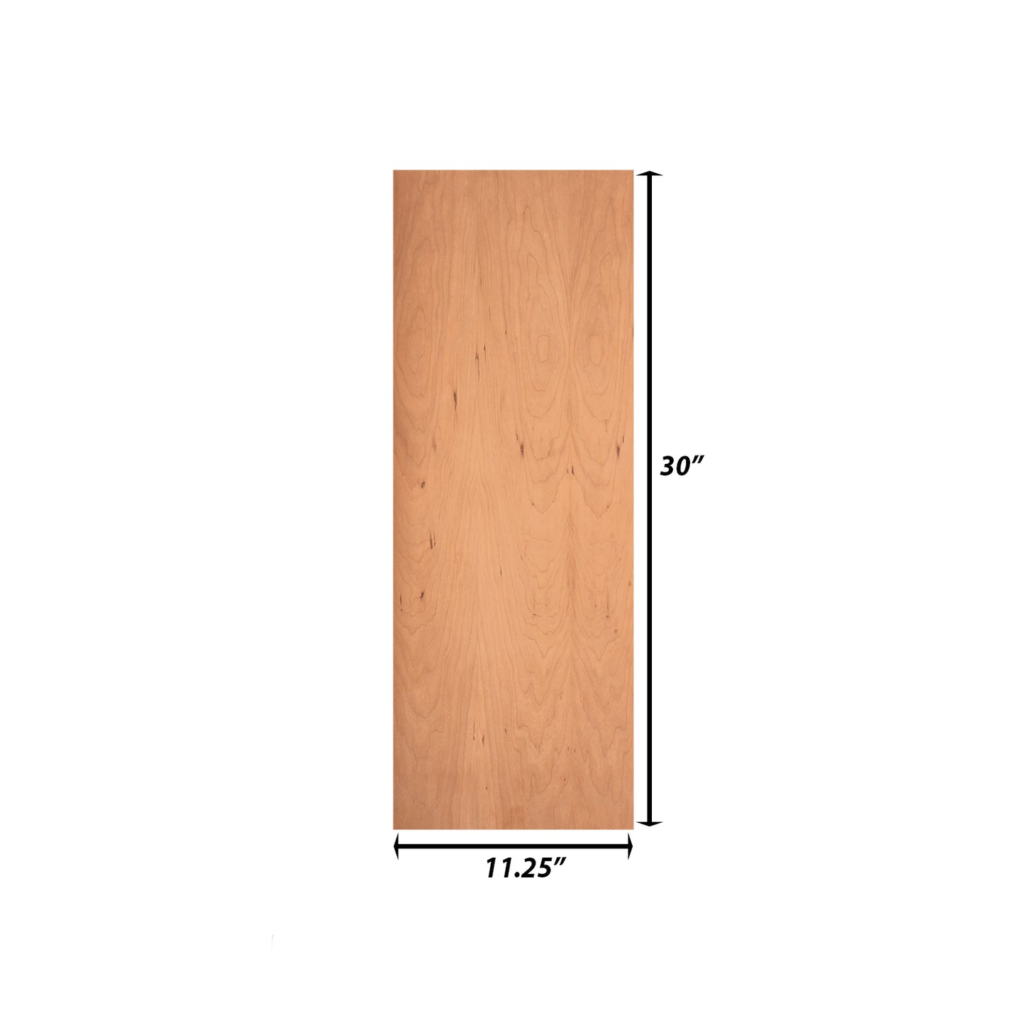 Backwoods Cabinetry RTA (Ready-to-Assemble) WSK12.30 - Raw Cherry .25"X11.25"X30" End Panel