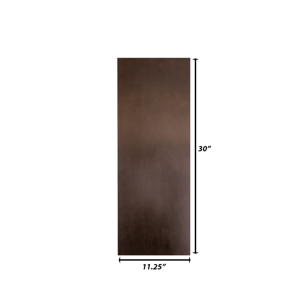 Backwoods Cabinetry RTA (Ready-to-Assemble) WSK12.30 - Espresso Stain .25"X11.25"X30" End Panel
