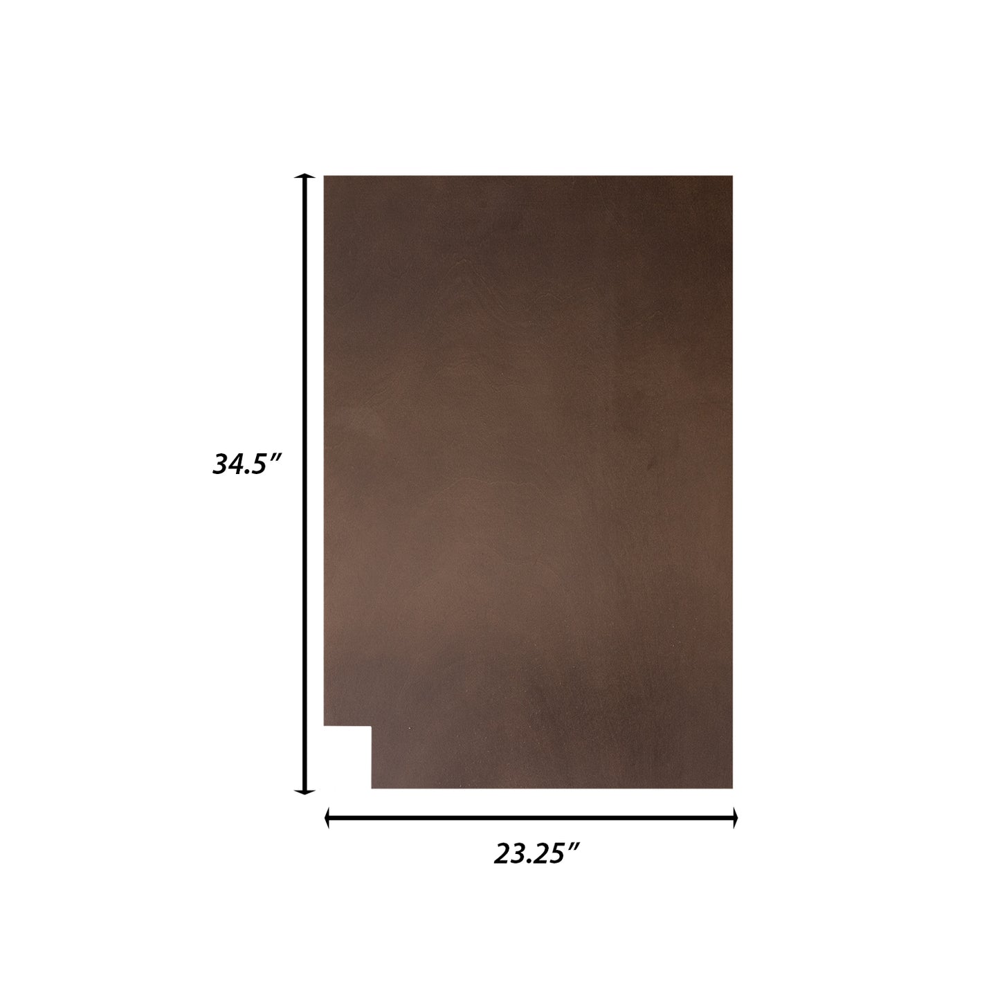 Backwoods Cabinetry RTA (Ready-to-Assemble) BSK2434.R - Espresso Stain .25"X23.25"X34.5" End Panel - Right Side
