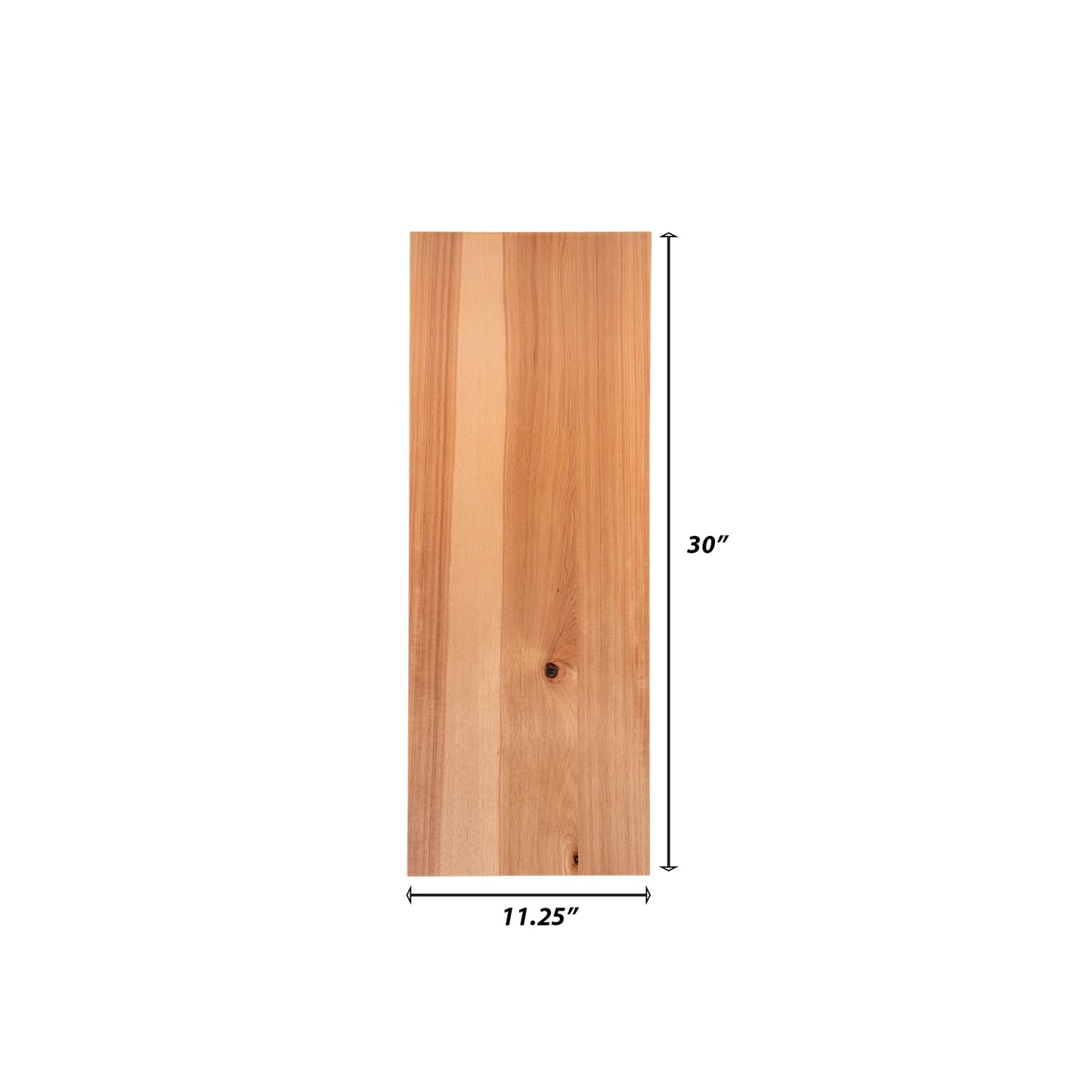 Backwoods Cabinetry RTA (Ready-to-Assemble) WSK12.30 - Raw Hickory .25"X11.25"X30" End Panel