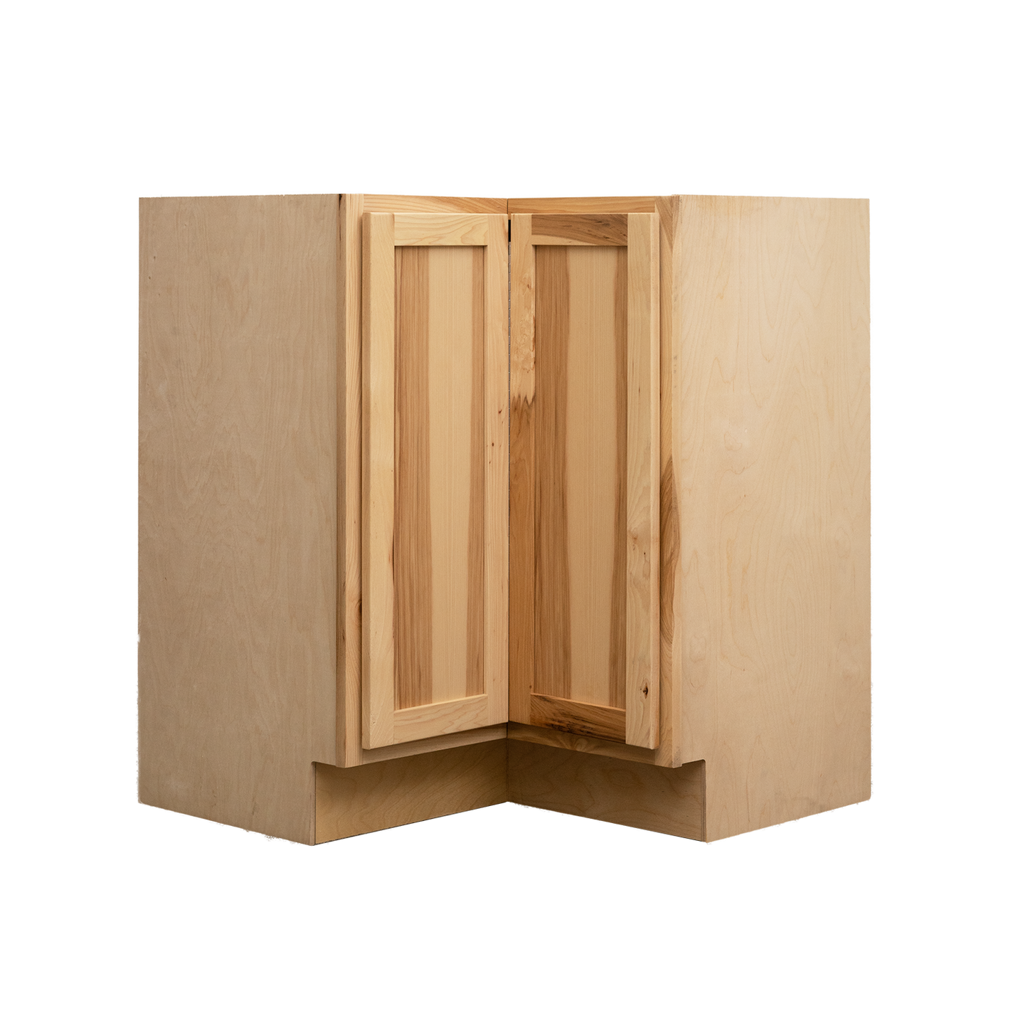 Backwoods Cabinetry RTA (Ready-to-Assemble) BLZS3030.18 - Rustic Hickory Clear Lazy Susan Cabinet | 18"Dx30"Wx34.5"