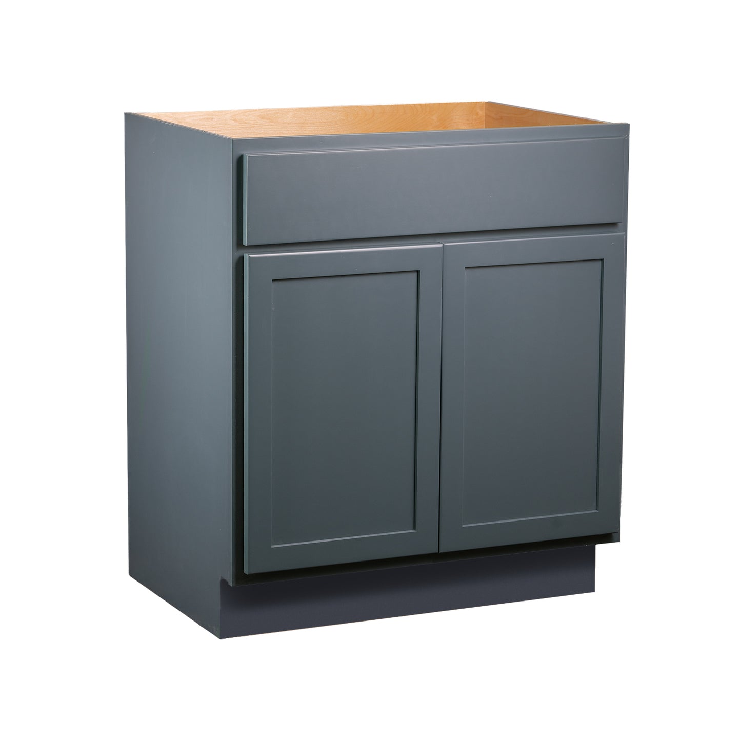 Backwoods Cabinetry RTA (Ready-to-Assemble) VSB36.34.21 - Needlepoint Navy Vanity Base Cabinet | 36"Wx34.5"Hx21"D