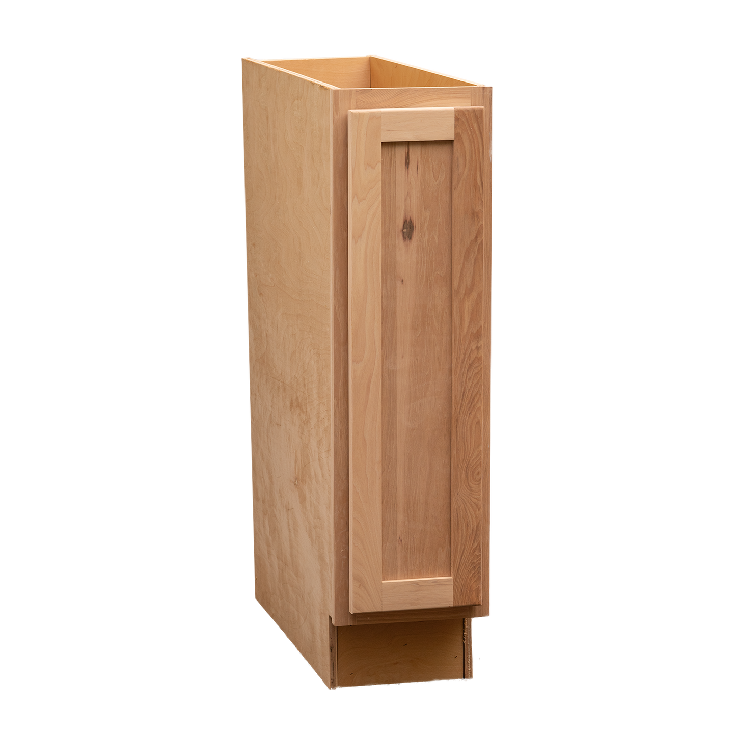 Backwoods Cabinetry RTA (Ready-to-Assemble) B9.FH.R - Raw Hickory Base Cabinet | 9"Wx34.5"Hx24"D