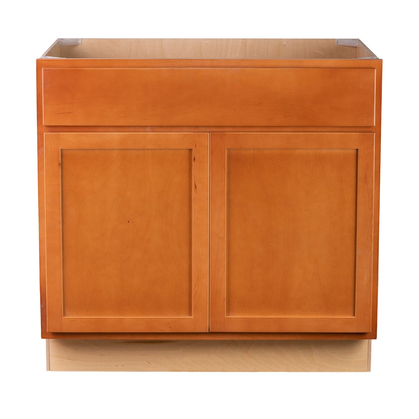 Backwoods Cabinetry RTA (Ready-to-Assemble) B36.BUTT - Provincial Stain Base Cabinet | 36"Wx34.5"Hx24"D