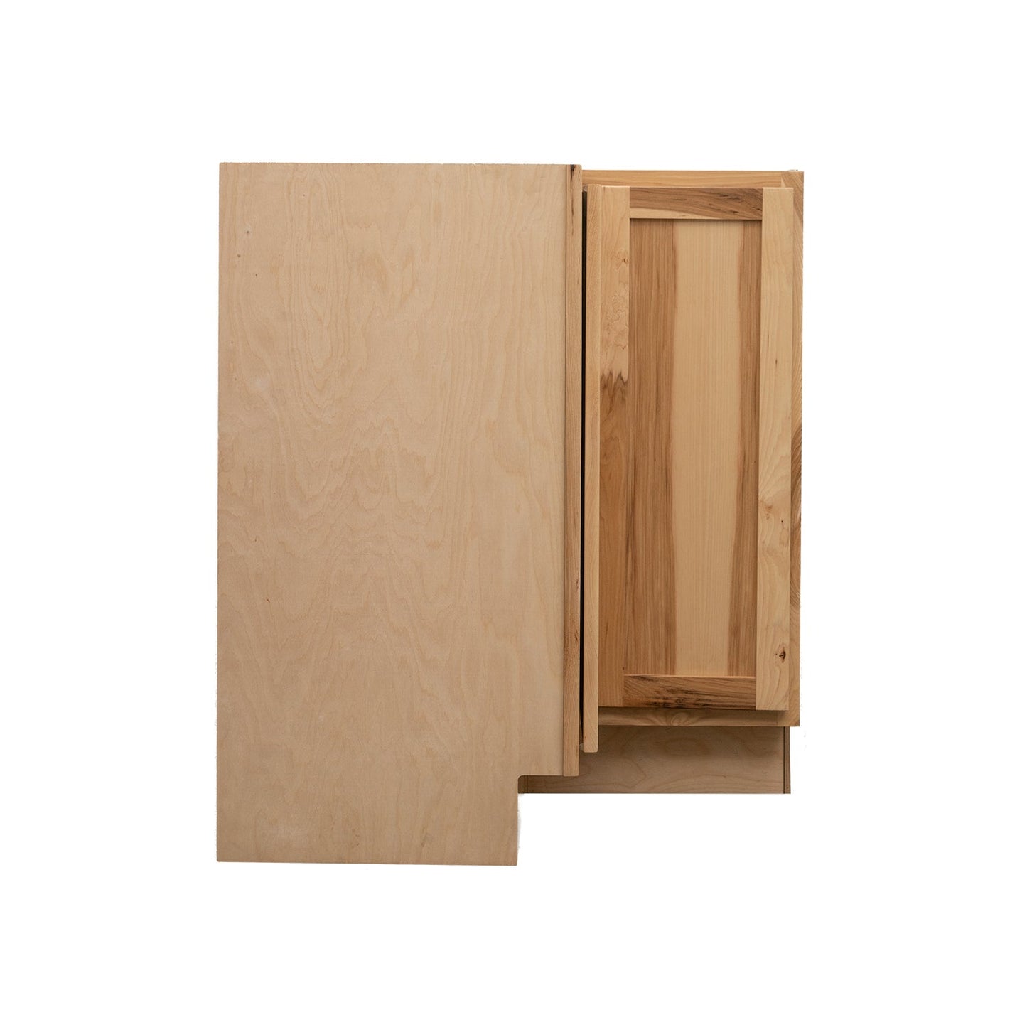 Backwoods Cabinetry RTA (Ready-to-Assemble) BLZS3030.18 - Rustic Hickory Clear Lazy Susan Cabinet | 18"Dx30"Wx34.5"