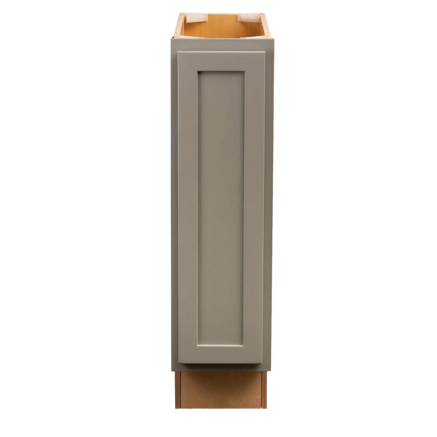 Backwoods Cabinetry RTA (Ready-to-Assemble) B9.FH.R - Magnetic Grey Base Cabinet | 9"Wx34.5"Hx24"D