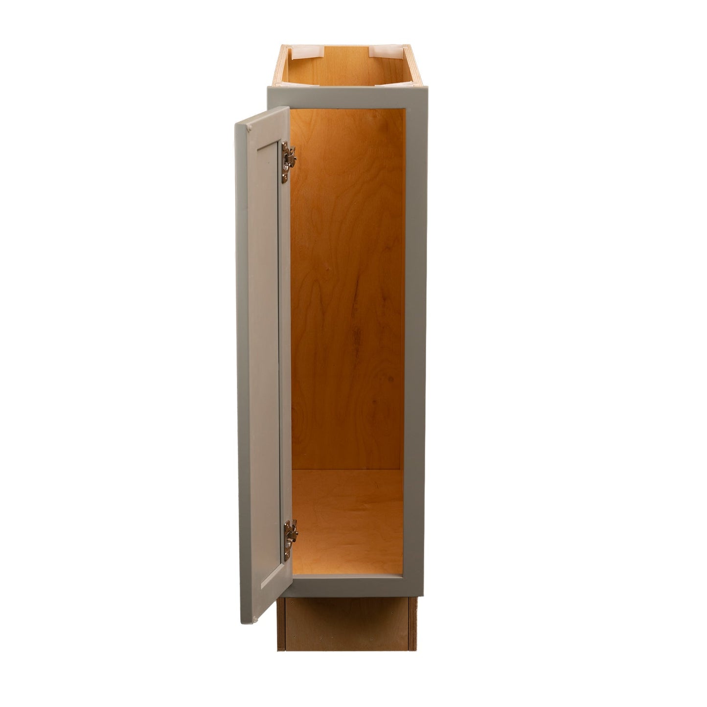 Backwoods Cabinetry RTA (Ready-to-Assemble) B9.FH.R - Magnetic Grey Base Cabinet | 9"Wx34.5"Hx24"D
