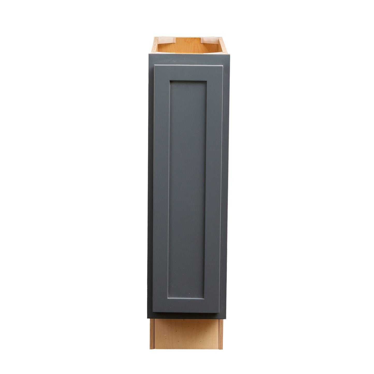 Backwoods Cabinetry RTA (Ready-to-Assemble) B9.FH.R - Needlepoint Navy Base Cabinet | 9"Wx34.5"Hx24"D