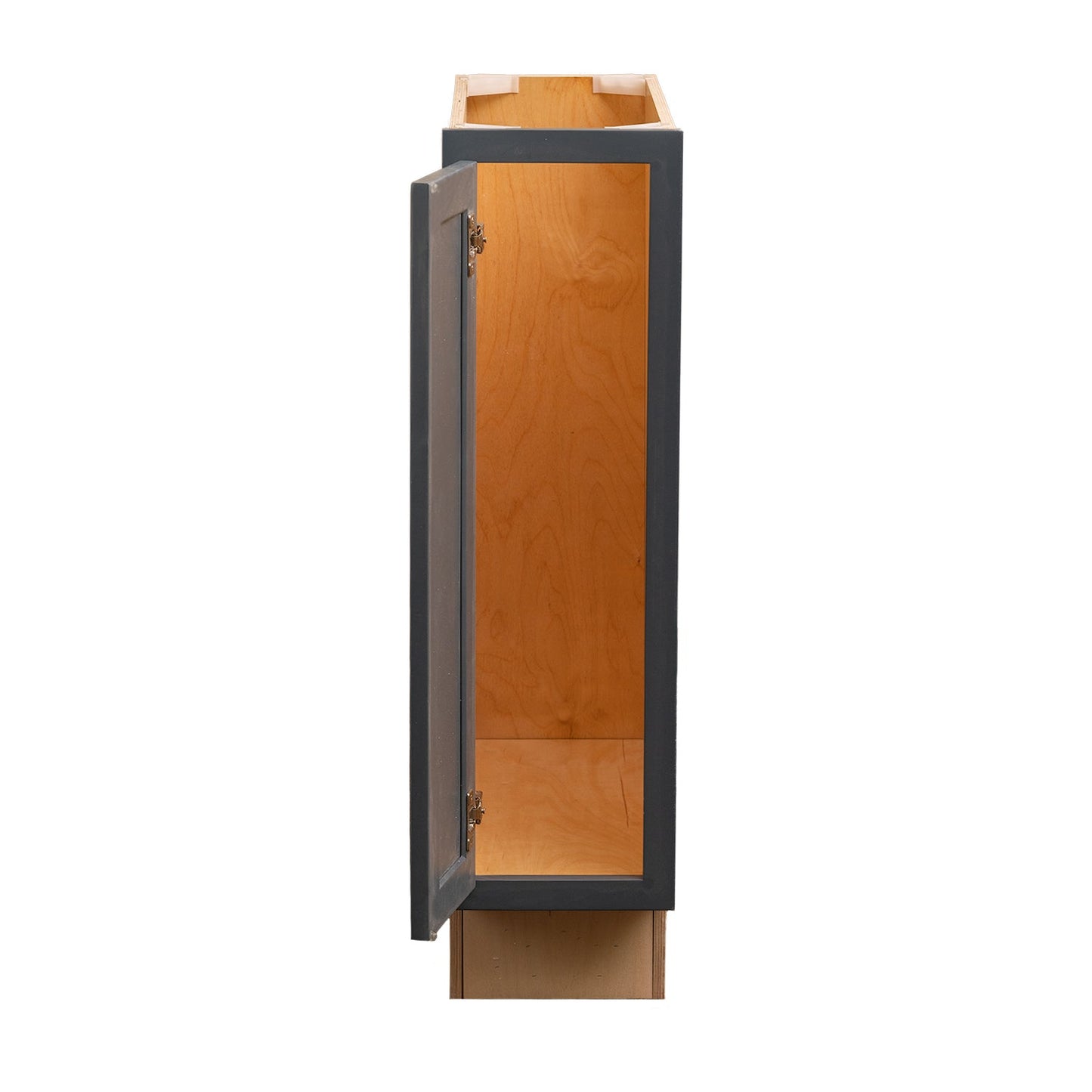 Backwoods Cabinetry RTA (Ready-to-Assemble) B9.FH.R - Needlepoint Navy Base Cabinet | 9"Wx34.5"Hx24"D