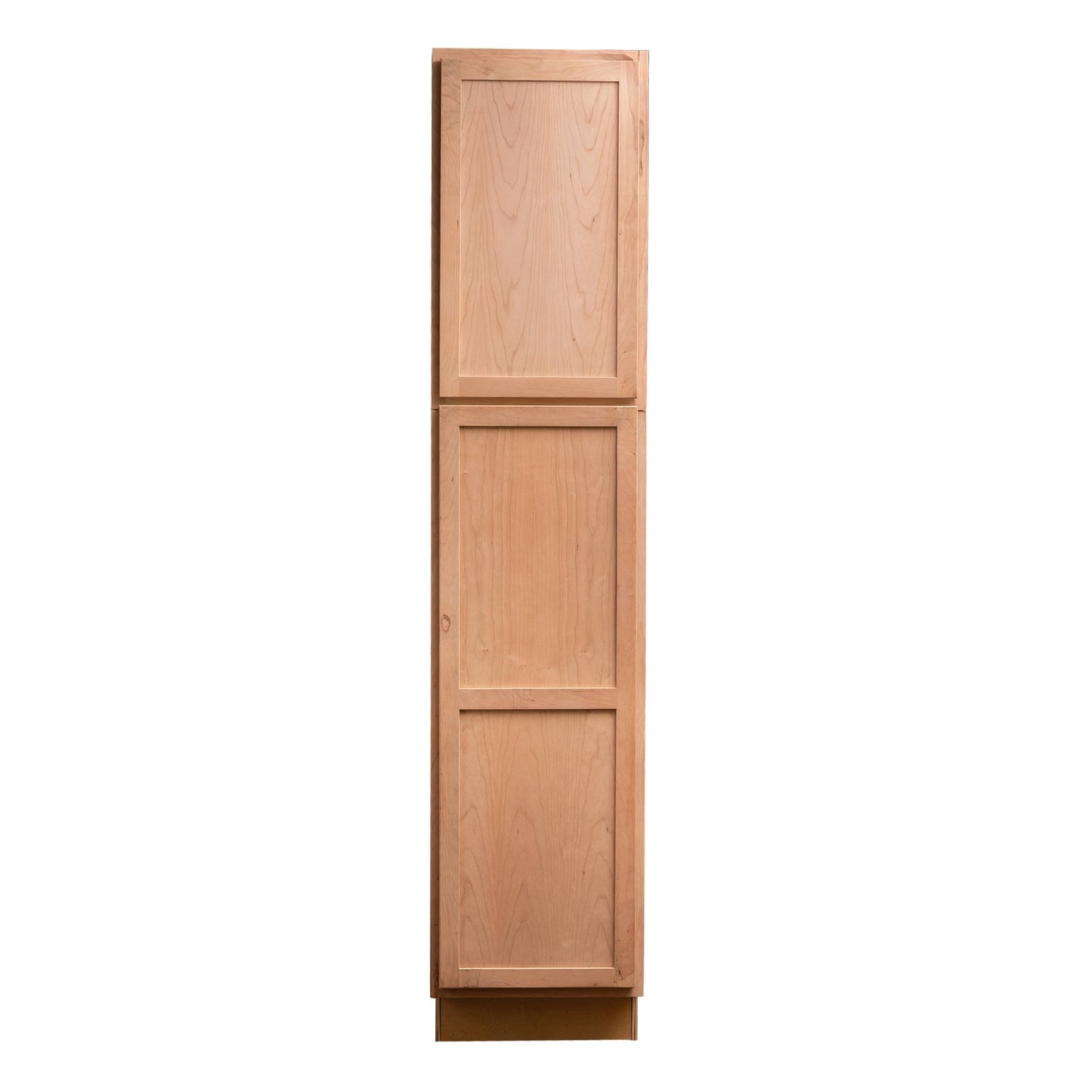 Backwoods Cabinetry RTA (Ready-to-Assemble) T1884.24.L Raw Cherry Pantry Cabinet 18"Wx84"Hx24"D