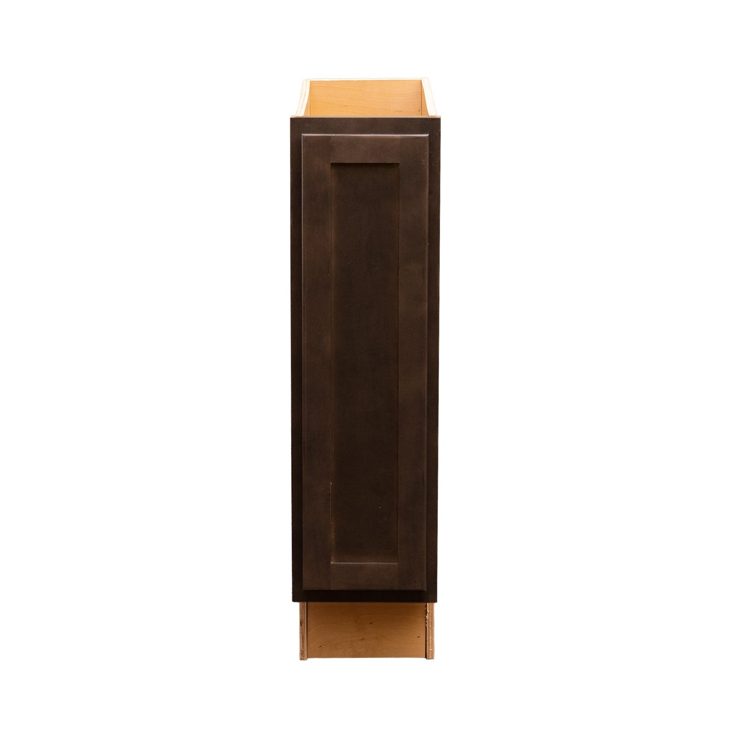 Backwoods Cabinetry RTA (Ready-to-Assemble) B9.FH.R - Espresso Stain Base Cabinet | 9"Wx34.5"Hx24"D