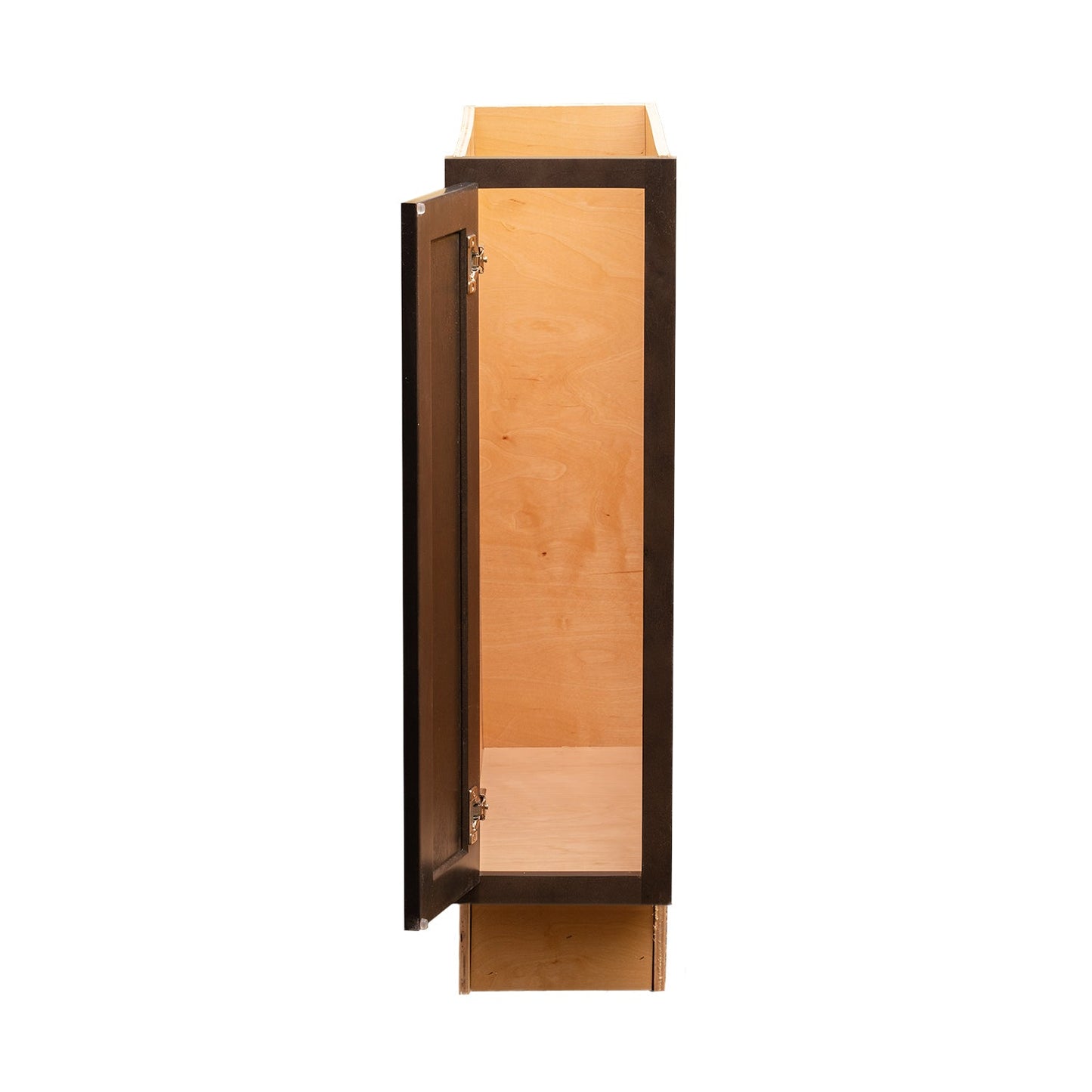 Backwoods Cabinetry RTA (Ready-to-Assemble) B9.FH.R - Espresso Stain Base Cabinet | 9"Wx34.5"Hx24"D