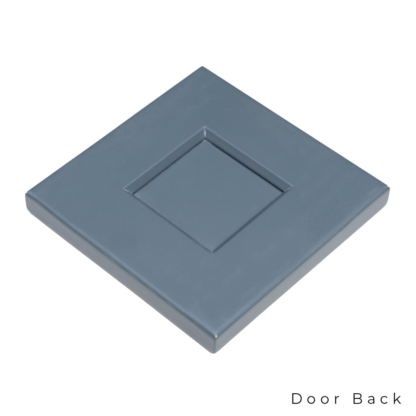 Needlepoint Navy 6" x 6" Door Sample