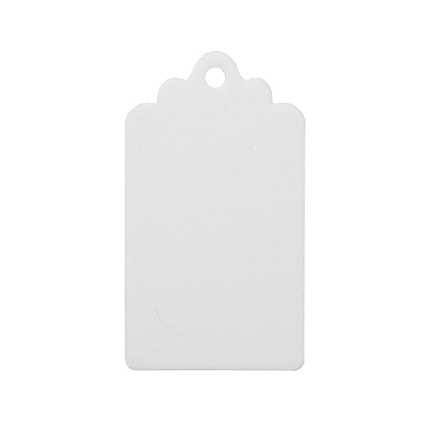 Pure White 1.5" x 2.75" Color Swatch Sample