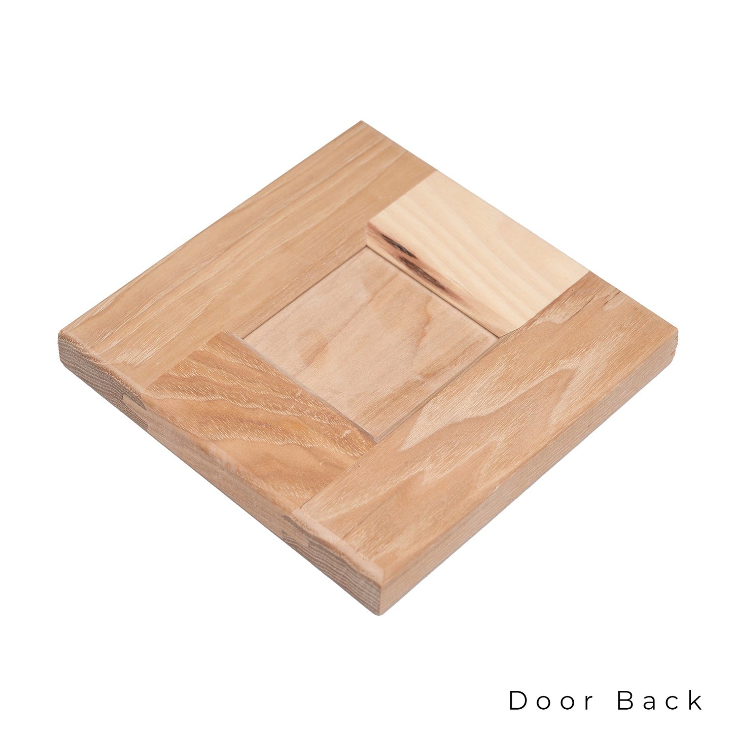 Raw Hickory 6" x 6" Door Sample