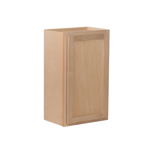 Backwoods Cabinetry RTA (Ready-to-Assemble) W930 - Raw Maple 9"Wx30"Hx12"D Wall Cabinet