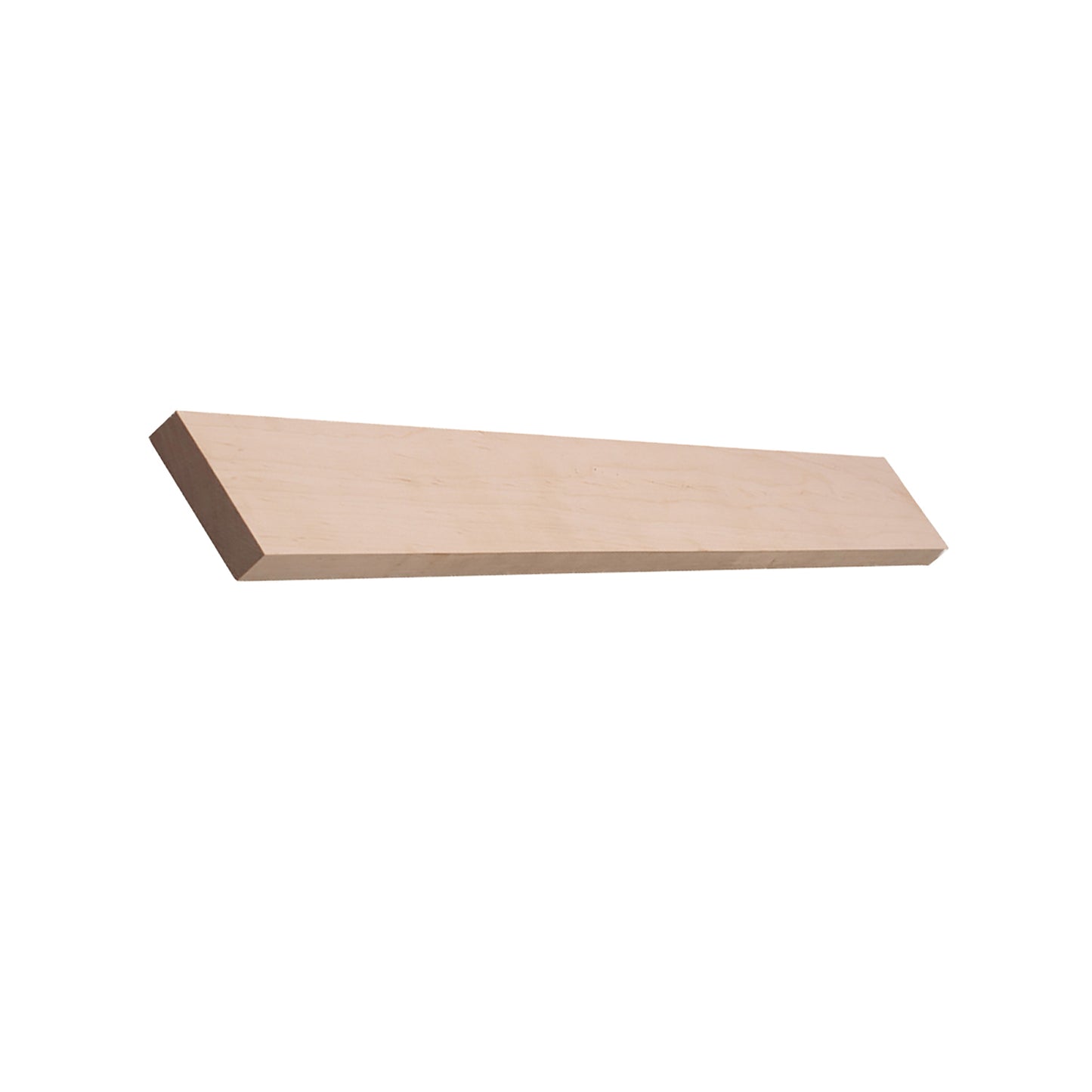 Backwoods Cabinetry RTA (Ready-to-Assemble) Raw Maple .75"X5"X72" Valance