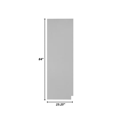 Backwoods Cabinetry RTA (Ready-to-Assemble) TSK2484.L - Magnetic Grey .25"X23.25"X84" Pantry End Panel - Left Side