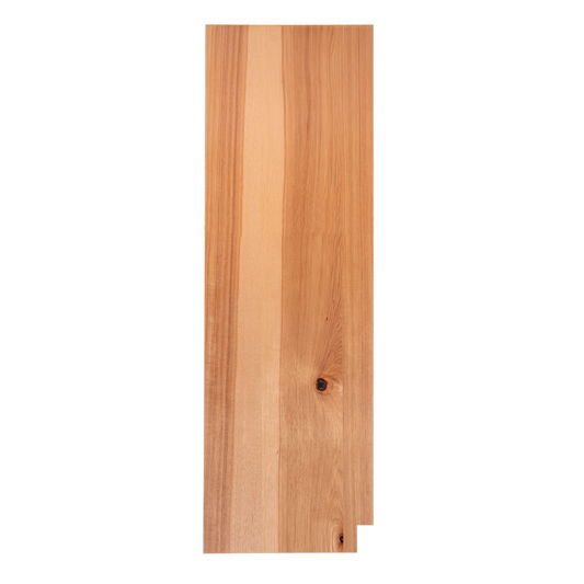 Backwoods Cabinetry RTA (Ready-to-Assemble) Raw Hickory .25"X23.25"X84" Left End Panel
