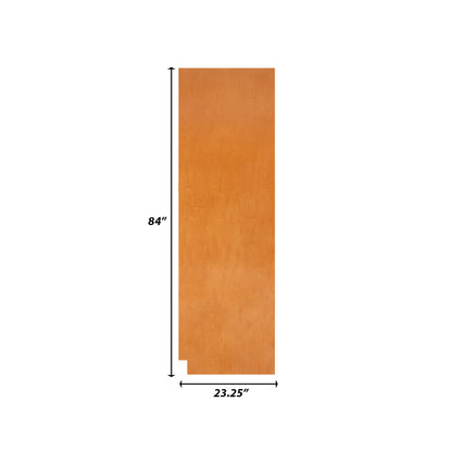 Backwoods Cabinetry RTA (Ready-to-Assemble) TSK2484.R - Provincial Stain .25"X23.25"X84" Pantry End Panel - Right Side
