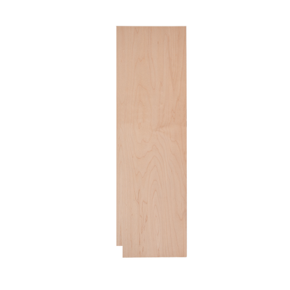 Backwoods Cabinetry RTA (Ready-to-Assemble) TSK2490.R - Raw Maple .25"X23.25"X90" Pantry End Panel - Right Side