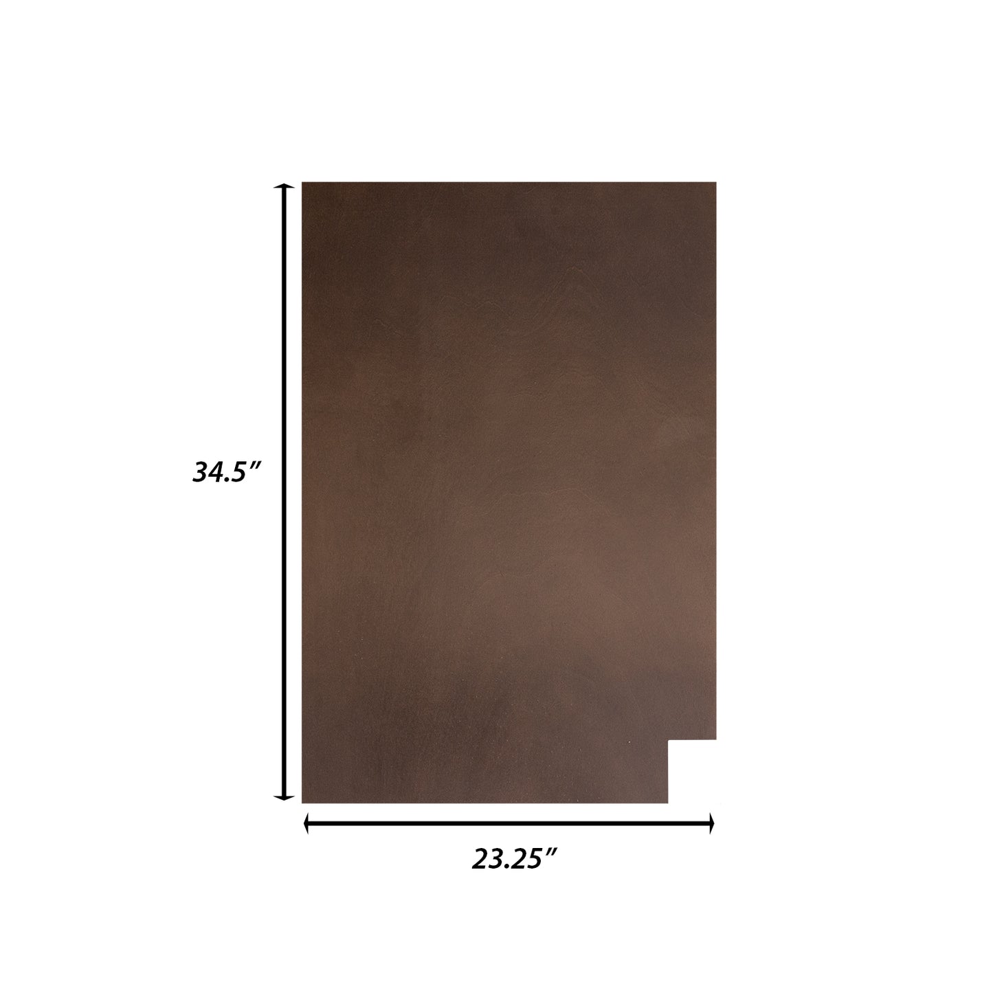 Backwoods Cabinetry RTA (Ready-to-Assemble) BSK2434.L - Espresso Stain .25"X23.25"X34.5" End Panel - Left Side