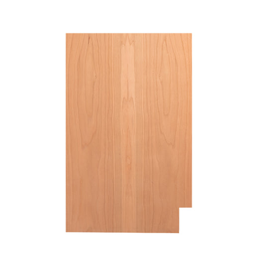 Backwoods Cabinetry RTA (Ready-to-Assemble) Raw Cherry .25"X23.25"X34.5" Left End Panel