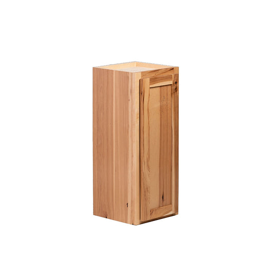Backwoods Cabinetry RTA (Ready-to-Assemble) B9.FH.R - Rustic Hickory Clear Base Cabinet | 9"Wx34.5"Hx24"D