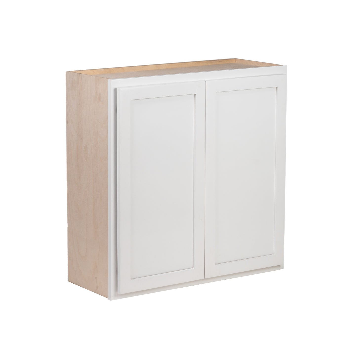 Backwoods Cabinetry RTA (Ready-to-Assemble) W3030.BUTT - Pure White 30"Wx30"Hx12"D Wall Cabinet