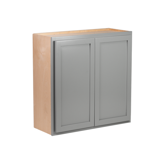Backwoods Cabinetry RTA (Ready-to-Assemble) Magnetic Grey 30"Wx30"Hx12"D Wall Cabinet