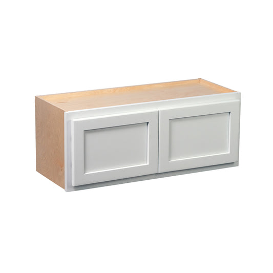 Backwoods Cabinetry RTA (Ready-to-Assemble) Pure White 30"Wx12"Hx12"D Microwave Wall Cabinet