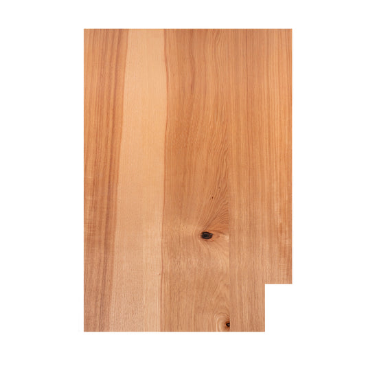 Backwoods Cabinetry RTA (Ready-to-Assemble) Raw Hickory .25"X23.25"X34.5" Left End Panel