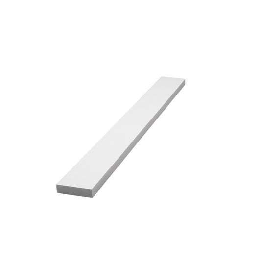 Backwoods Cabinetry RTA (Ready-to-Assemble) Pure White .75"X3"X42" Filler