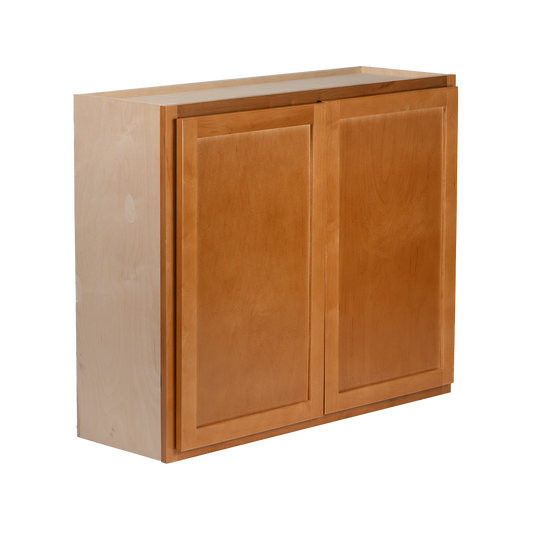 Backwoods Cabinetry RTA (Ready-to-Assemble) W3630.BUTT - Provincial Stain 36"Wx30"Hx12"D Wall Cabinet