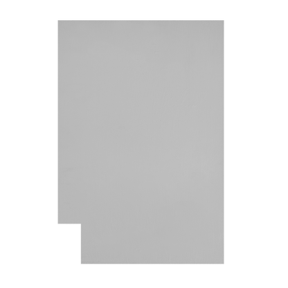 Backwoods Cabinetry RTA (Ready-to-Assemble) BSK2434.R - Magnetic Grey .25"X23.25"X34.5" End Panel - Right Side