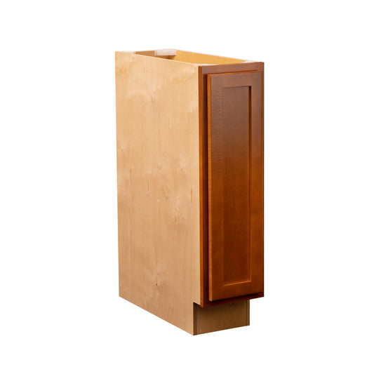 Backwoods Cabinetry RTA (Ready-to-Assemble) Provincial Stain Base Cabinet | 9"Wx34.5"Hx24"D
