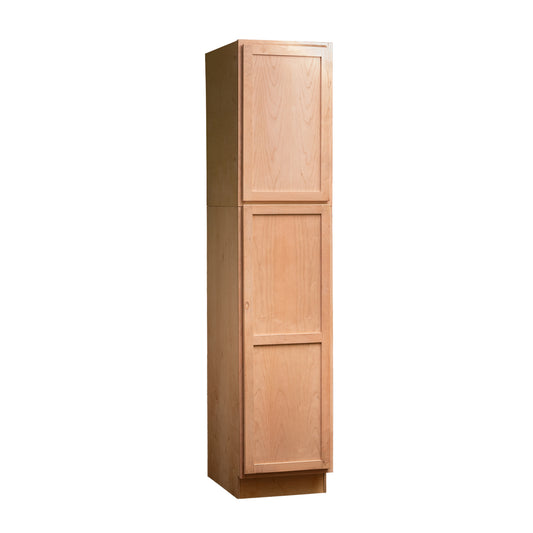 Backwoods Cabinetry RTA (Ready-to-Assemble) Raw Cherry Pantry Cabinet 24"Wx84"Hx24"D