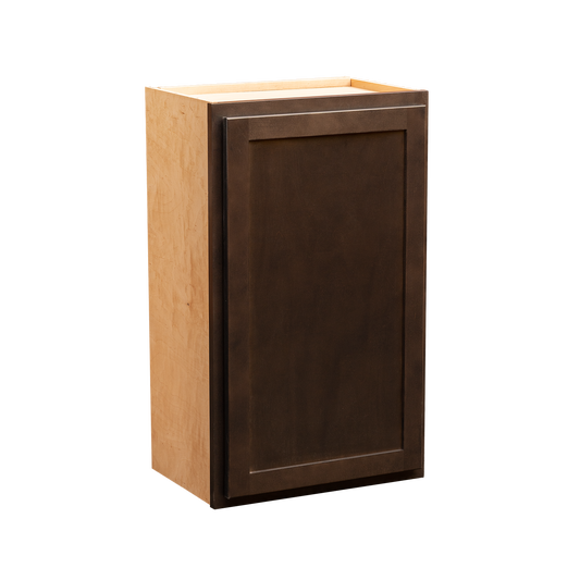 Backwoods Cabinetry RTA (Ready-to-Assemble) Espresso Stain 12"Wx30"Hx12"D Wall Cabinet