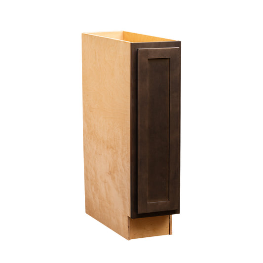 Backwoods Cabinetry RTA (Ready-to-Assemble) B9.FH.R - Espresso Stain Base Cabinet | 9"Wx34.5"Hx24"D