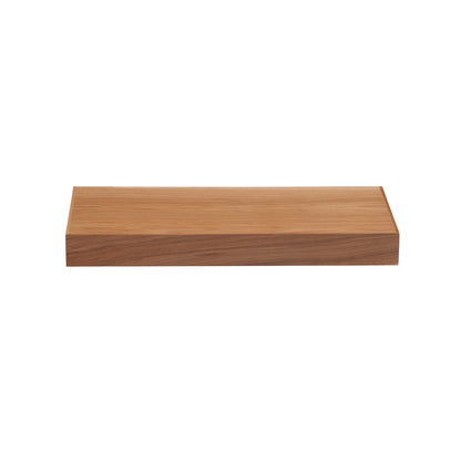 Backwoods Cabinets Floating Shelves FS42.12 | 2.5" Thick | Rustic Hickory Clear, 12" D x 42" W x 2.5" H | American Made | Hardwood Bracket | Complete Shelf Unit