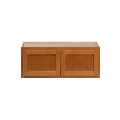 Backwoods Cabinetry RTA (Ready-to-Assemble) W3612.BUTT - Provincial Stain 36"Wx12"Hx12"D Refrigerator Wall Cabinet