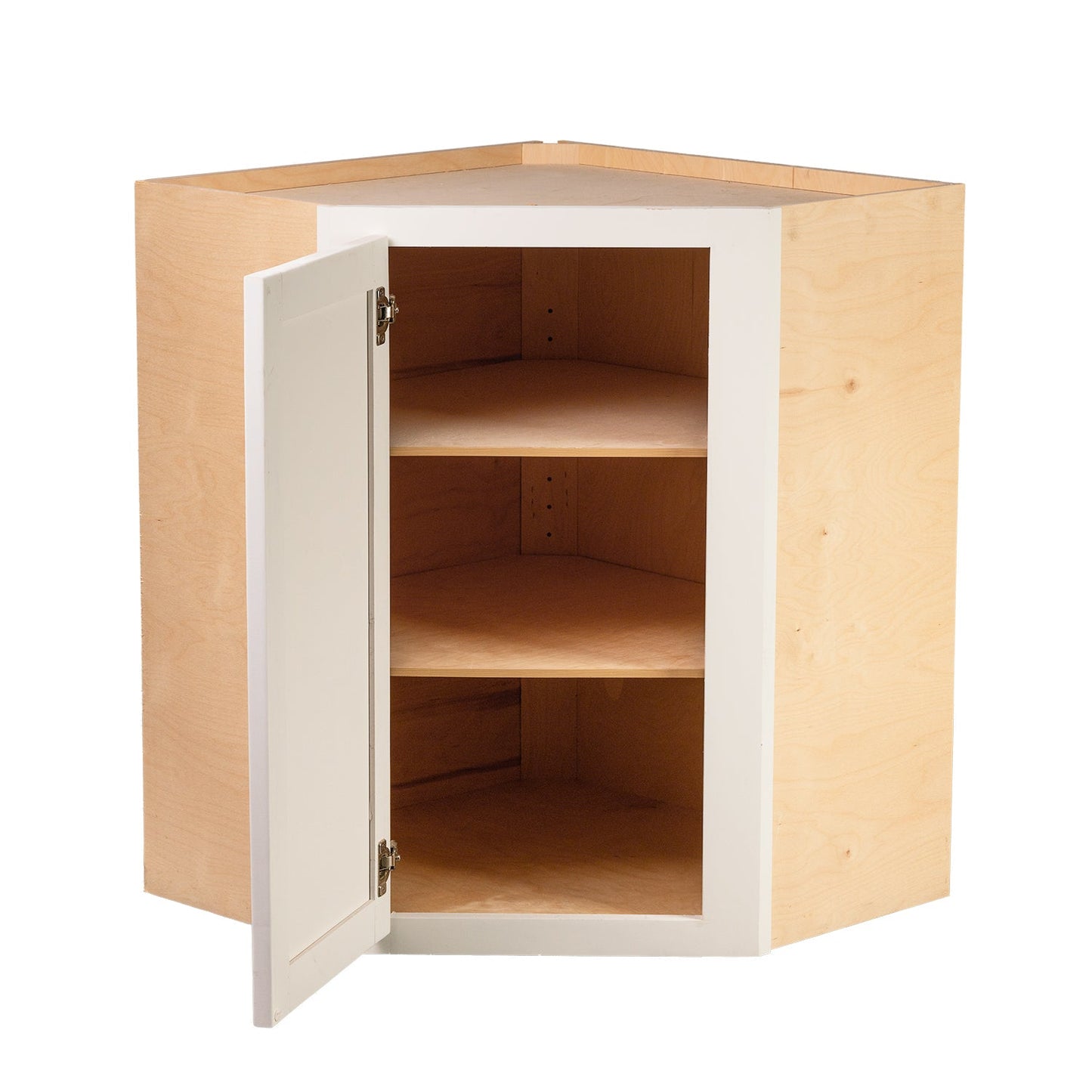 Backwoods Cabinetry RTA (Ready-to-Assemble) WDC2436 - Pure White 24"WX36"HX12"D Wall Corner Cabinet