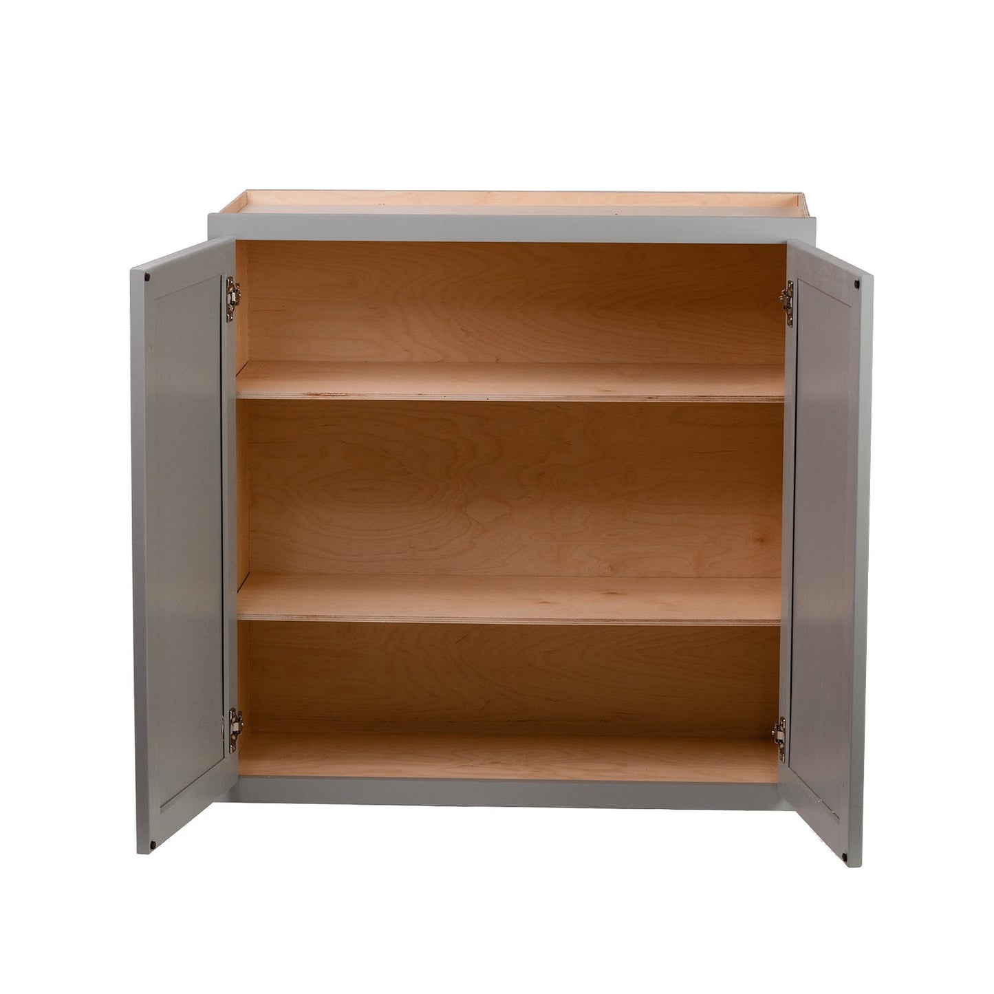Backwoods Cabinetry RTA (Ready-to-Assemble) W3036.BUTT - Magnetic Grey 30"Wx36"Hx12"D Wall Cabinet