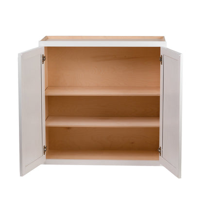 Backwoods Cabinetry RTA (Ready-to-Assemble) W3636.BUTT - Pure White 36"Wx36"Hx12"D Wall Cabinet