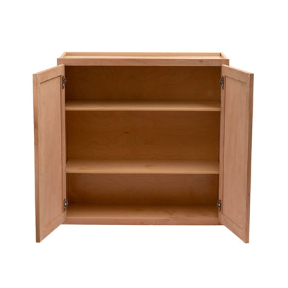 Backwoods Cabinetry RTA - Winding River Collection Raw Cherry 36"Wx30"Hx12"D