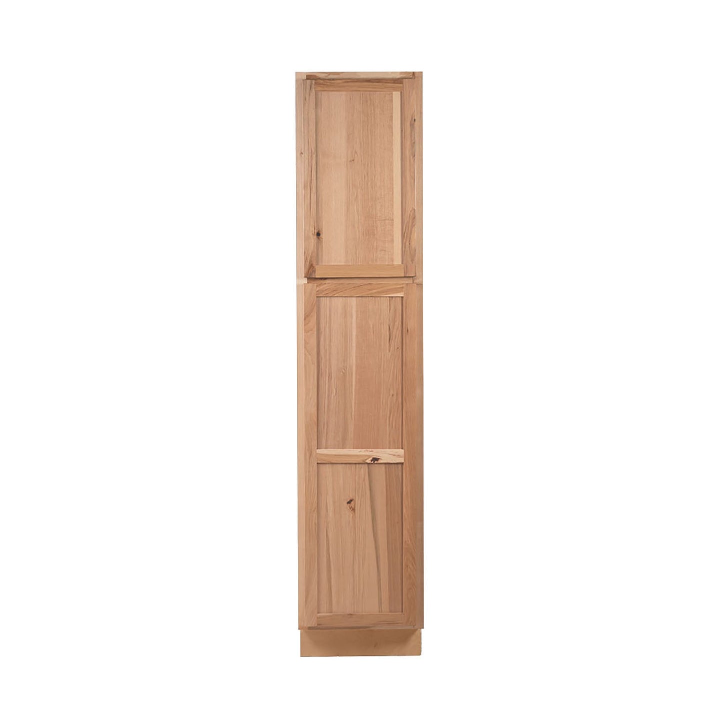 Backwoods Cabinetry RTA (Ready-to-Assemble) T2484.24.L - Raw Hickory Pantry Cabinet 24"Wx84"Hx24"D