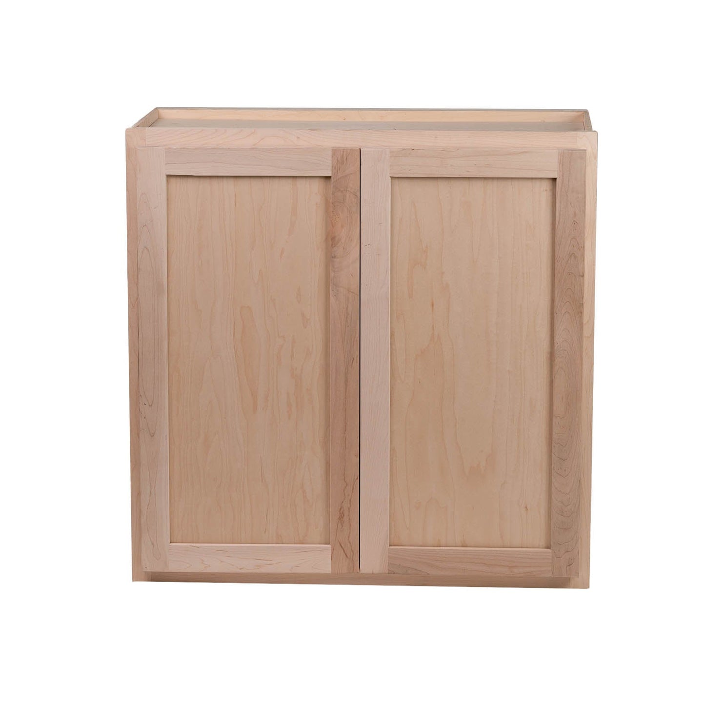 Backwoods Cabinetry RTA (Ready-to-Assemble) WD3630.BUTT - Raw Maple 36"Wx30"Hx12"D Wall Cabinet