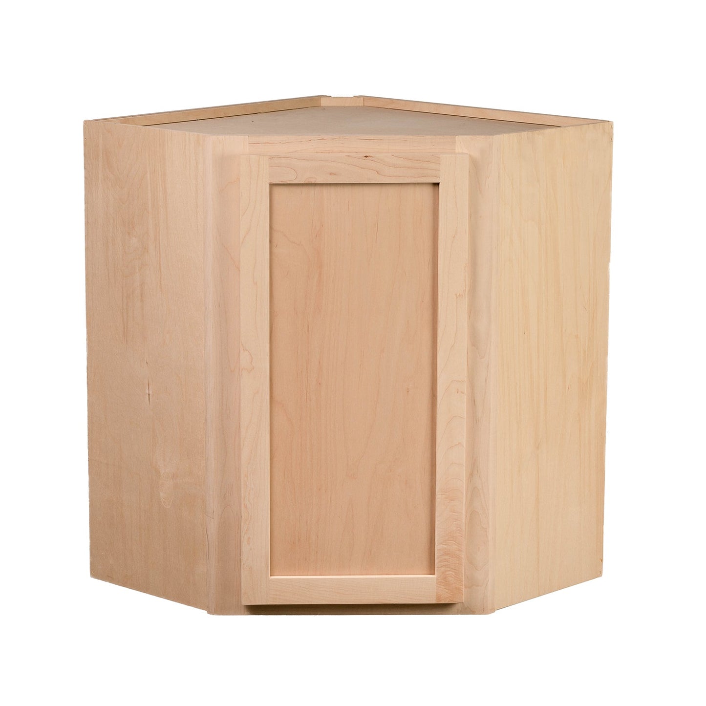 Backwoods Cabinetry RTA (Ready-to-Assemble) WDC2442 - Raw Maple 24"Wx42"Hx12"D Wall Corner Cabinet