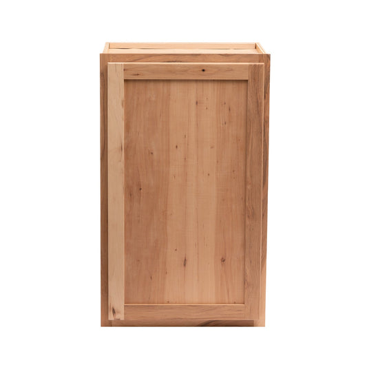 Backwoods Cabinetry RTA (Ready-to-Assemble) Raw Hickory 12"Wx30"Hx12"D Wall Cabinet
