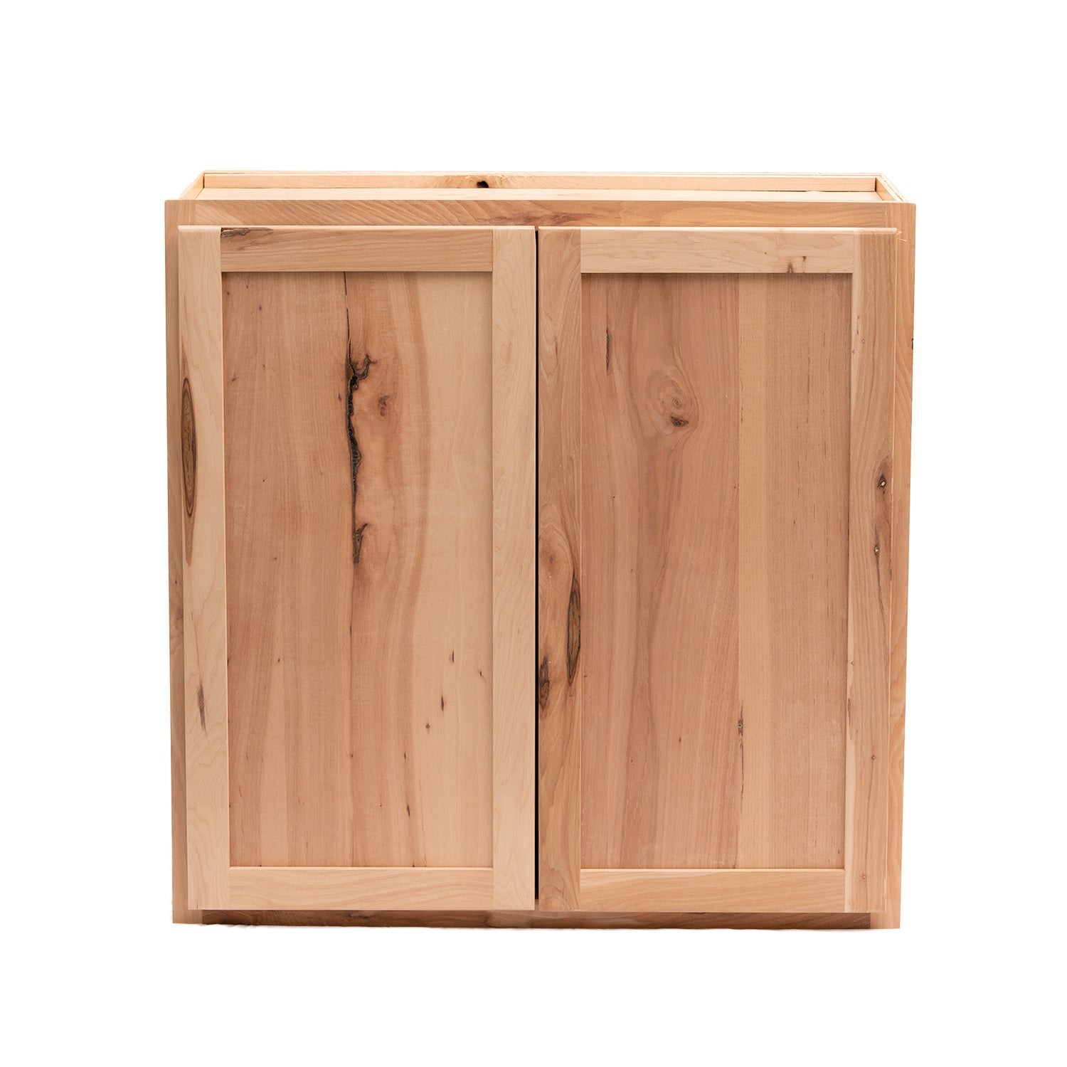 Raw Hickory 30 Inch Tall Wall Cabinets Johnsonscabinets Raw hickory 30 inch tall wall cabinets johnsonscabinets